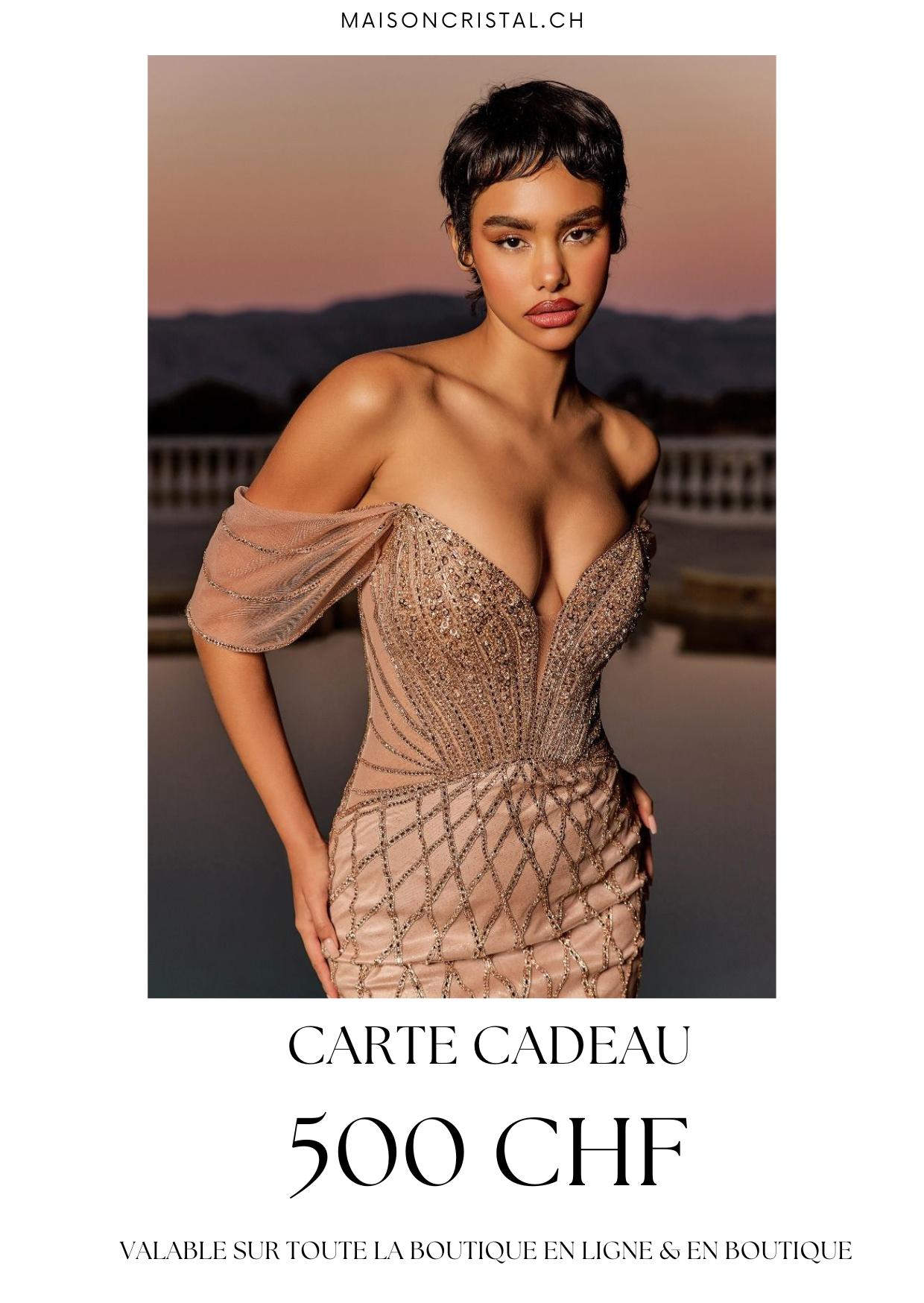 CARTE CADEAU 500 CHF